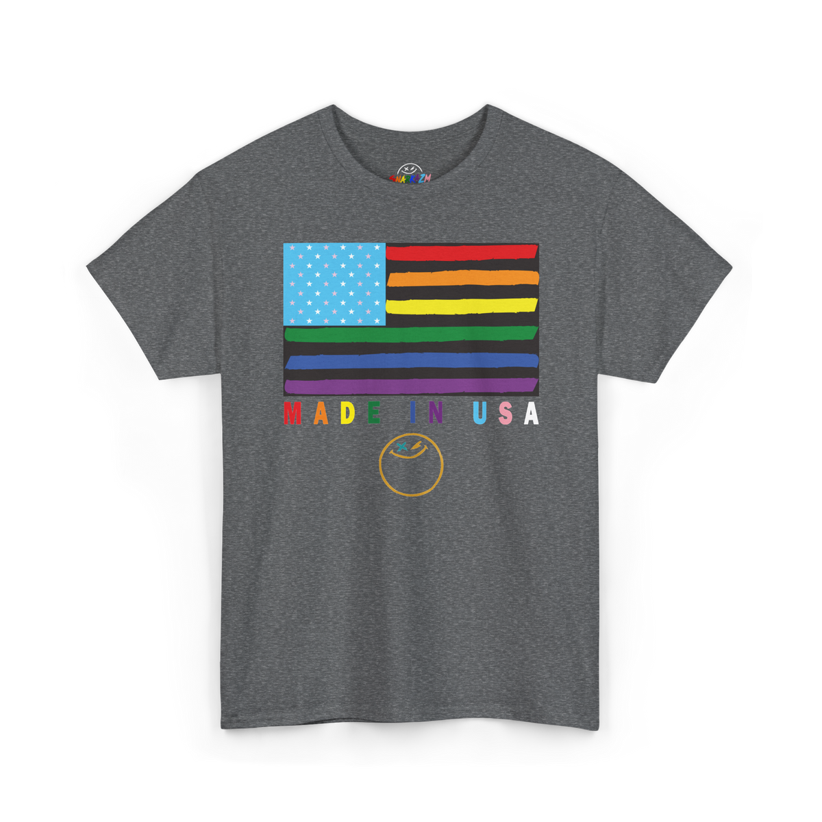 MADE IN USA Rainbow Flag